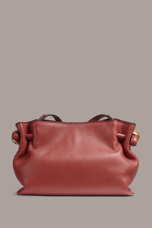 CASHMERE LEATHER CROSSBODY BAG