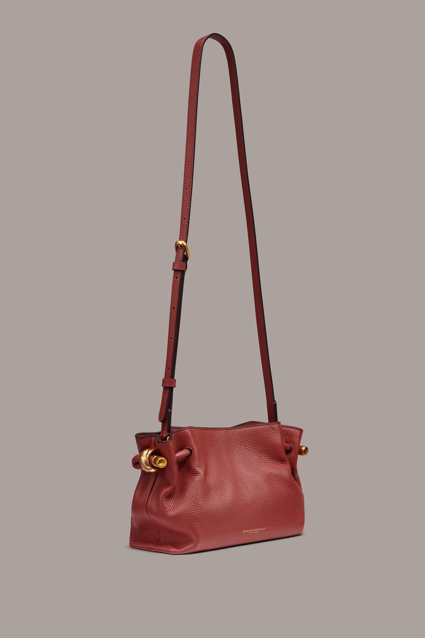 CASHMERE LEATHER CROSSBODY BAG