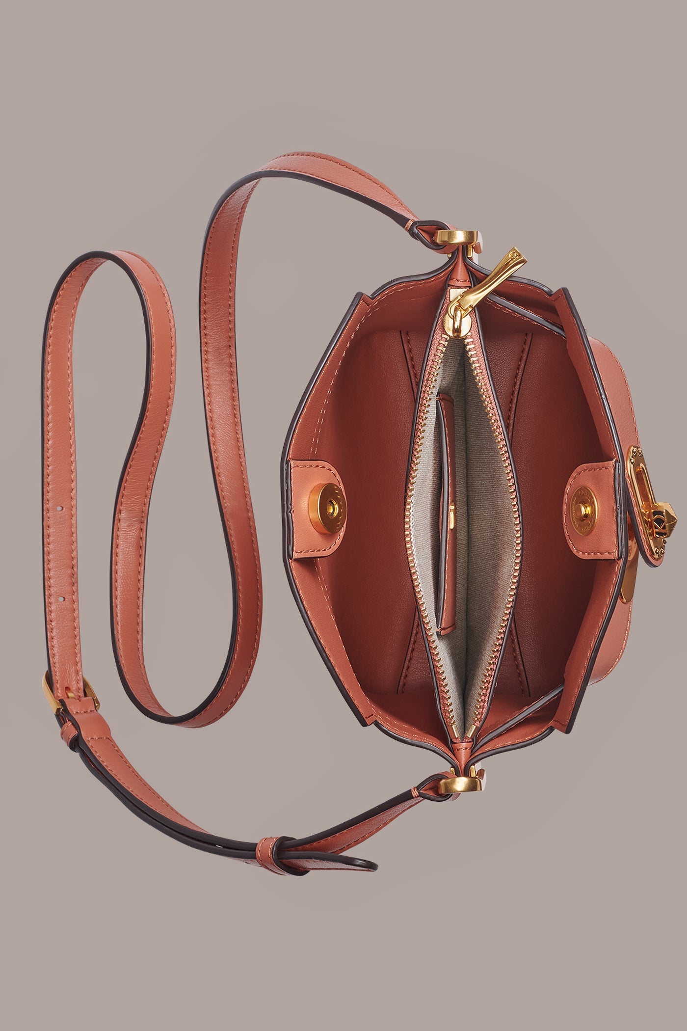 BRIDGEHAMPTON LEATHER CROSSBODY BAG