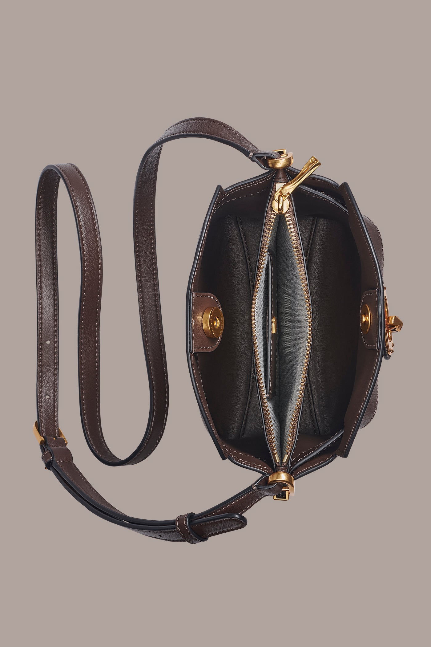 BRIDGEHAMPTON LEATHER CROSSBODY BAG