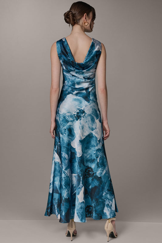 SLEEVELESS TRUMPET GOWN