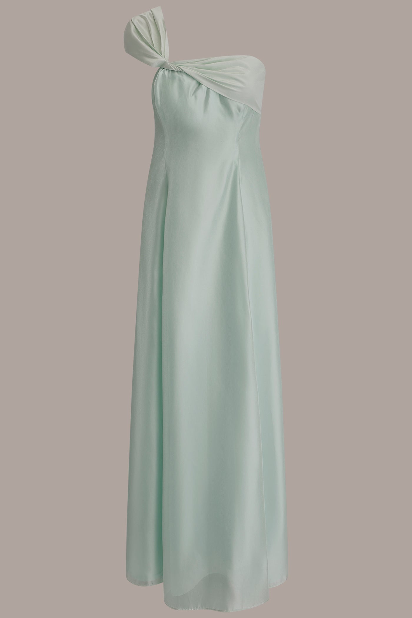 ORGANZA TWIST ONE-SHOULDER BALL GOWN