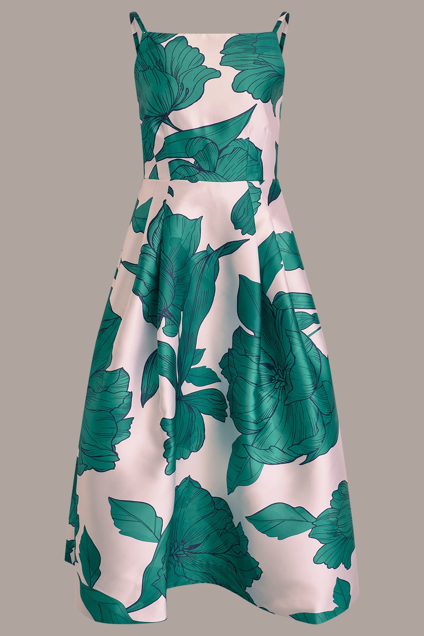 MIKADO FLORAL MIDI GOWN