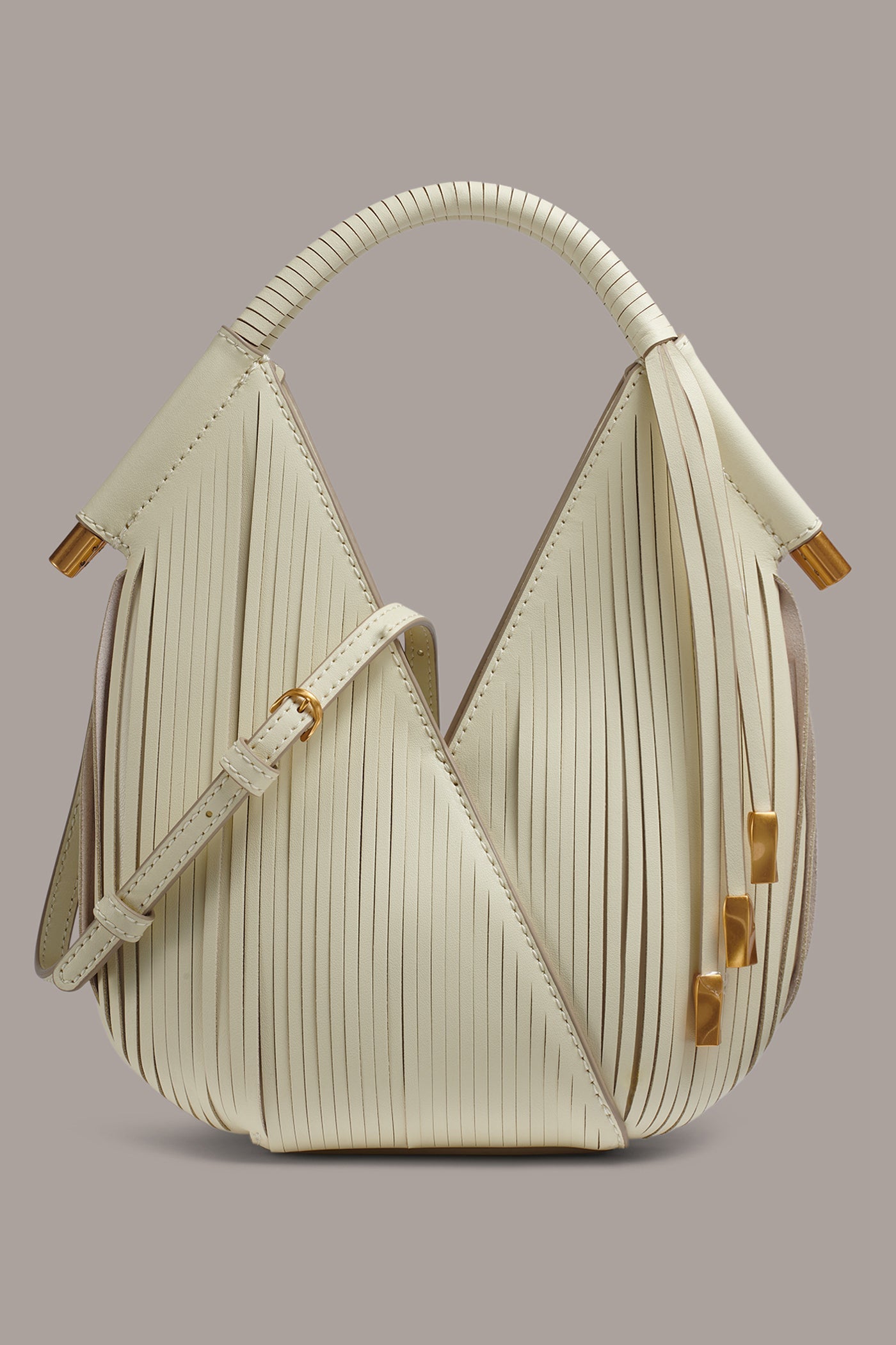 BALDWIN LASER-CUT LEATHER MICRO CROSSBODY BAG