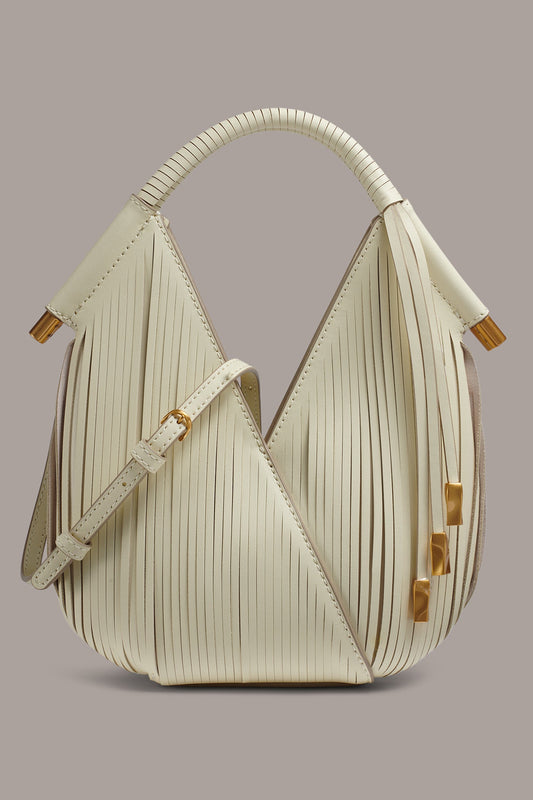 BALDWIN LASER-CUT LEATHER MICRO CROSSBODY BAG