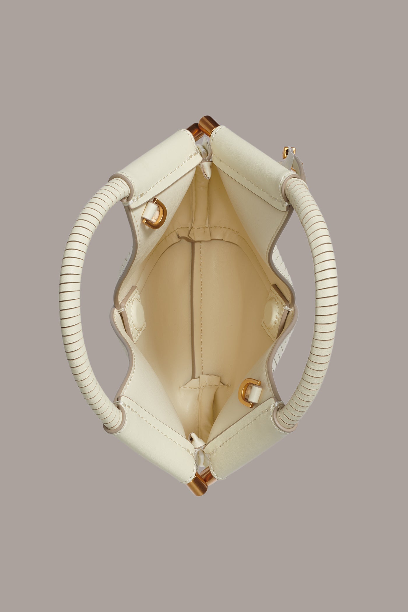 BALDWIN LASER-CUT LEATHER MICRO CROSSBODY BAG