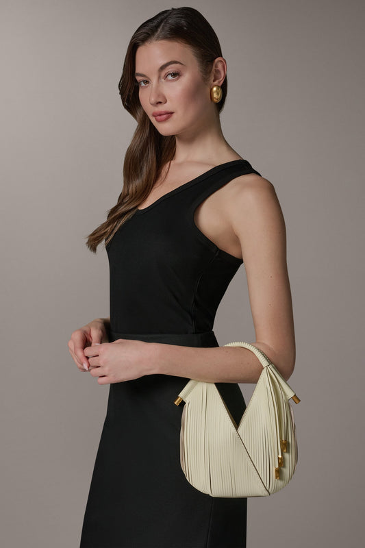 BALDWIN LASER-CUT LEATHER MICRO CROSSBODY BAG