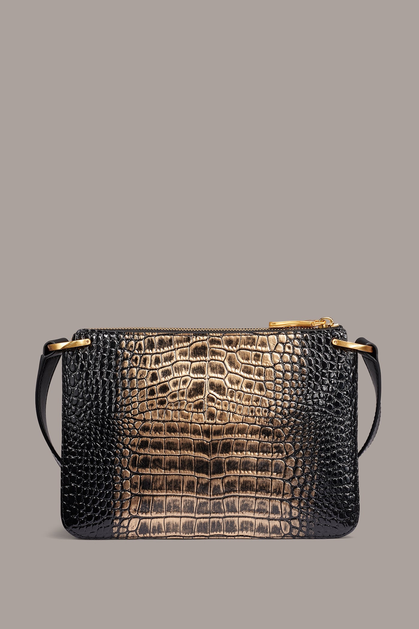 GLENWOOD METALLIC CROSSBODY BAG