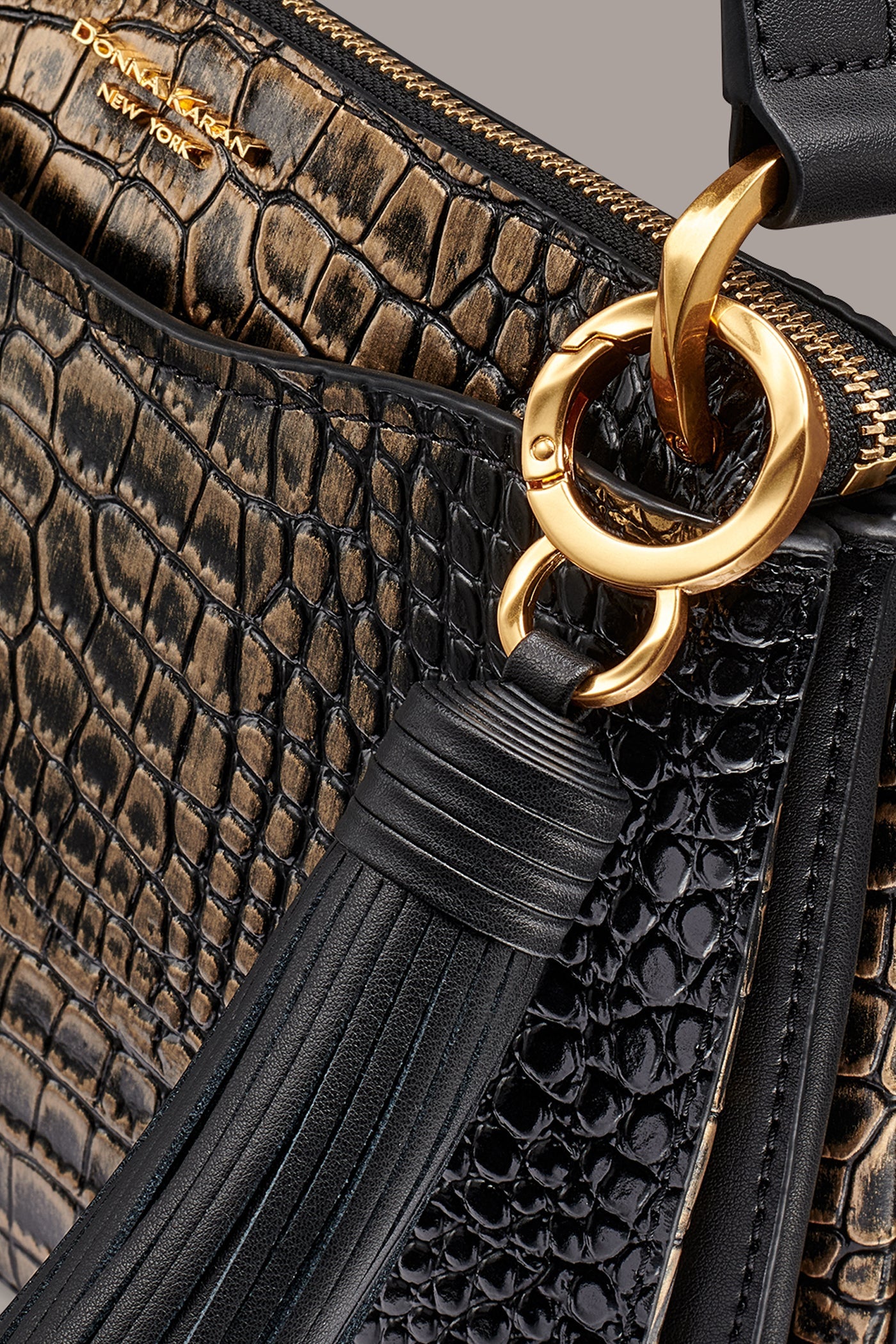 GLENWOOD METALLIC CROSSBODY BAG