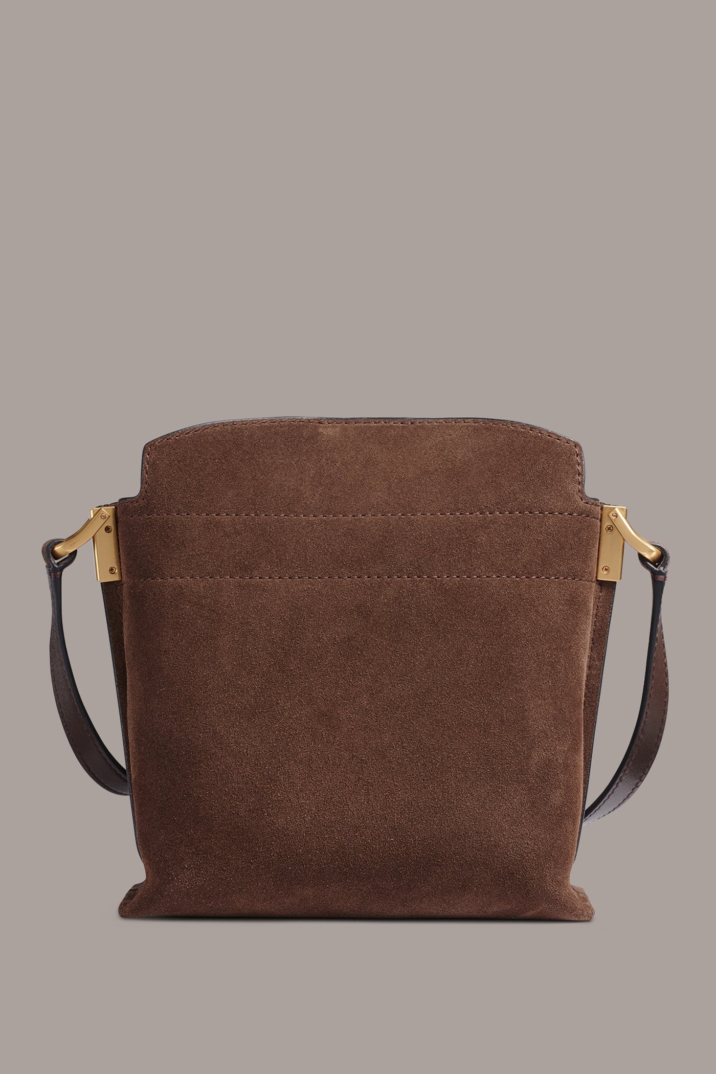 BRIDGEHAMPTON PYTHON SUEDE SMALL CROSSBODY
