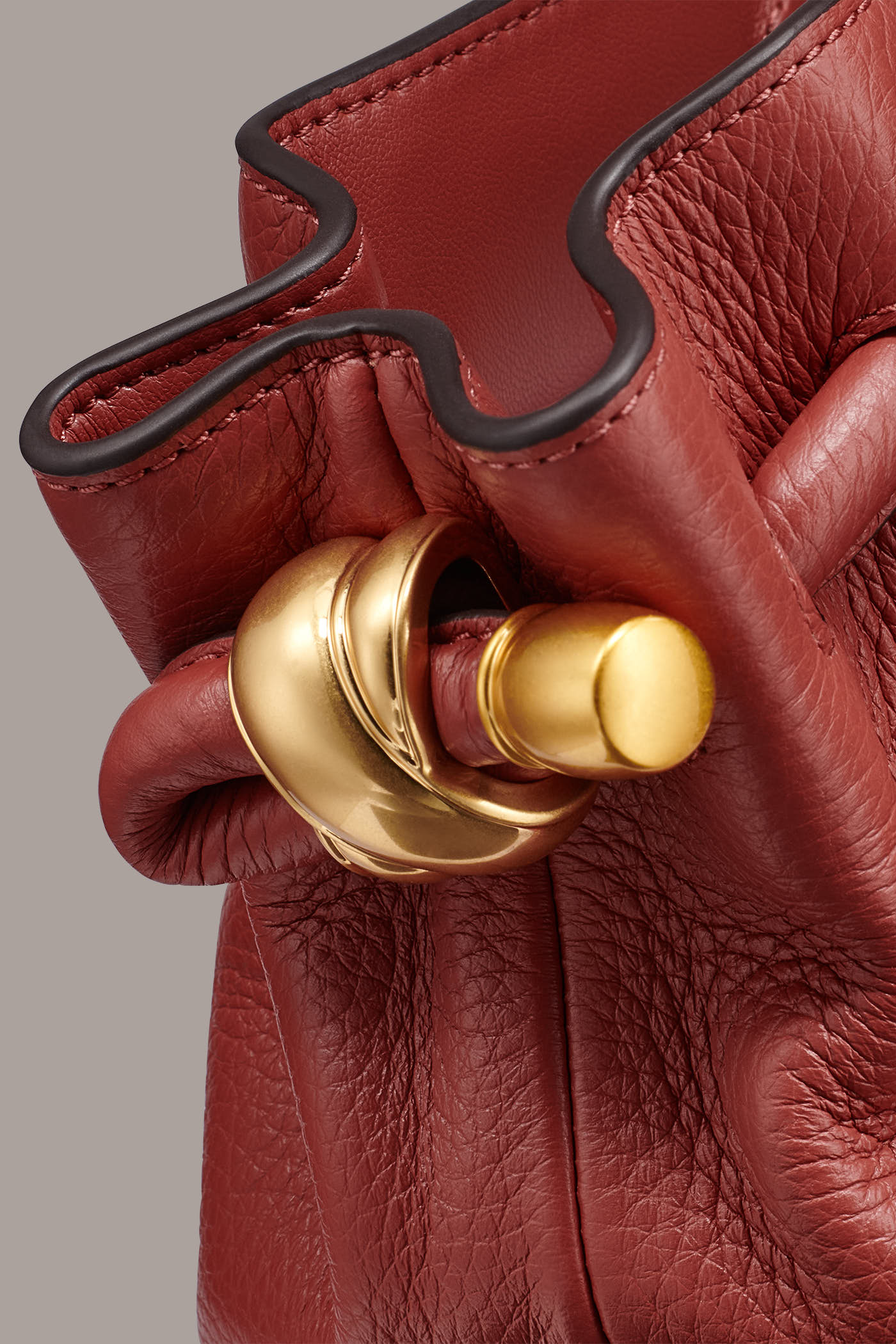 CASHMERE LEATHER CROSSBODY BAG