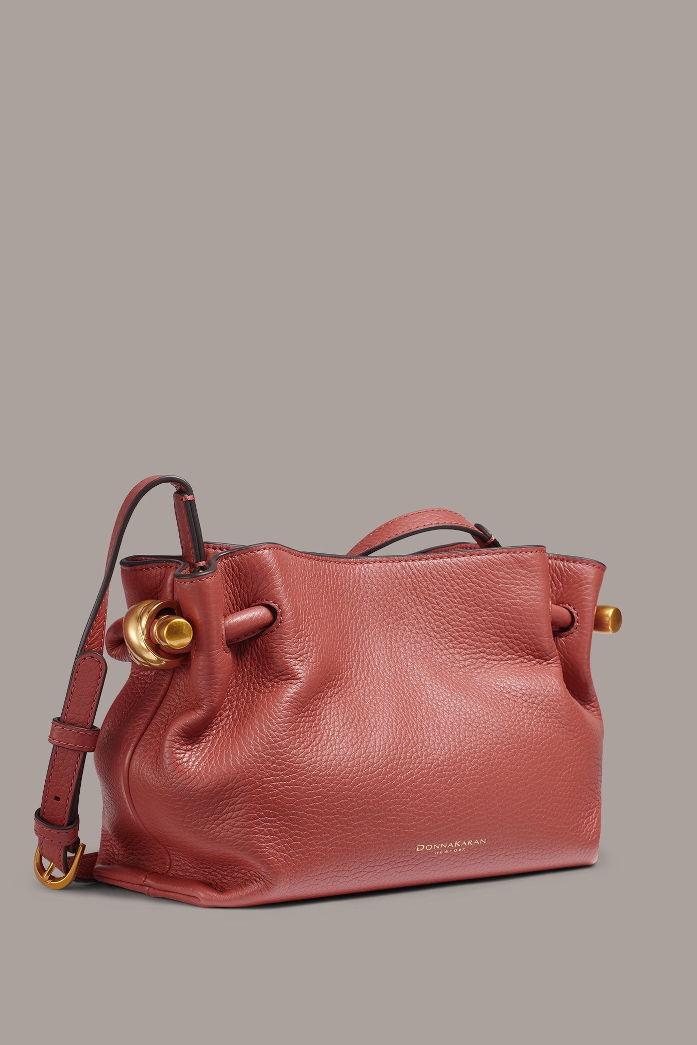 CASHMERE LEATHER CROSSBODY BAG