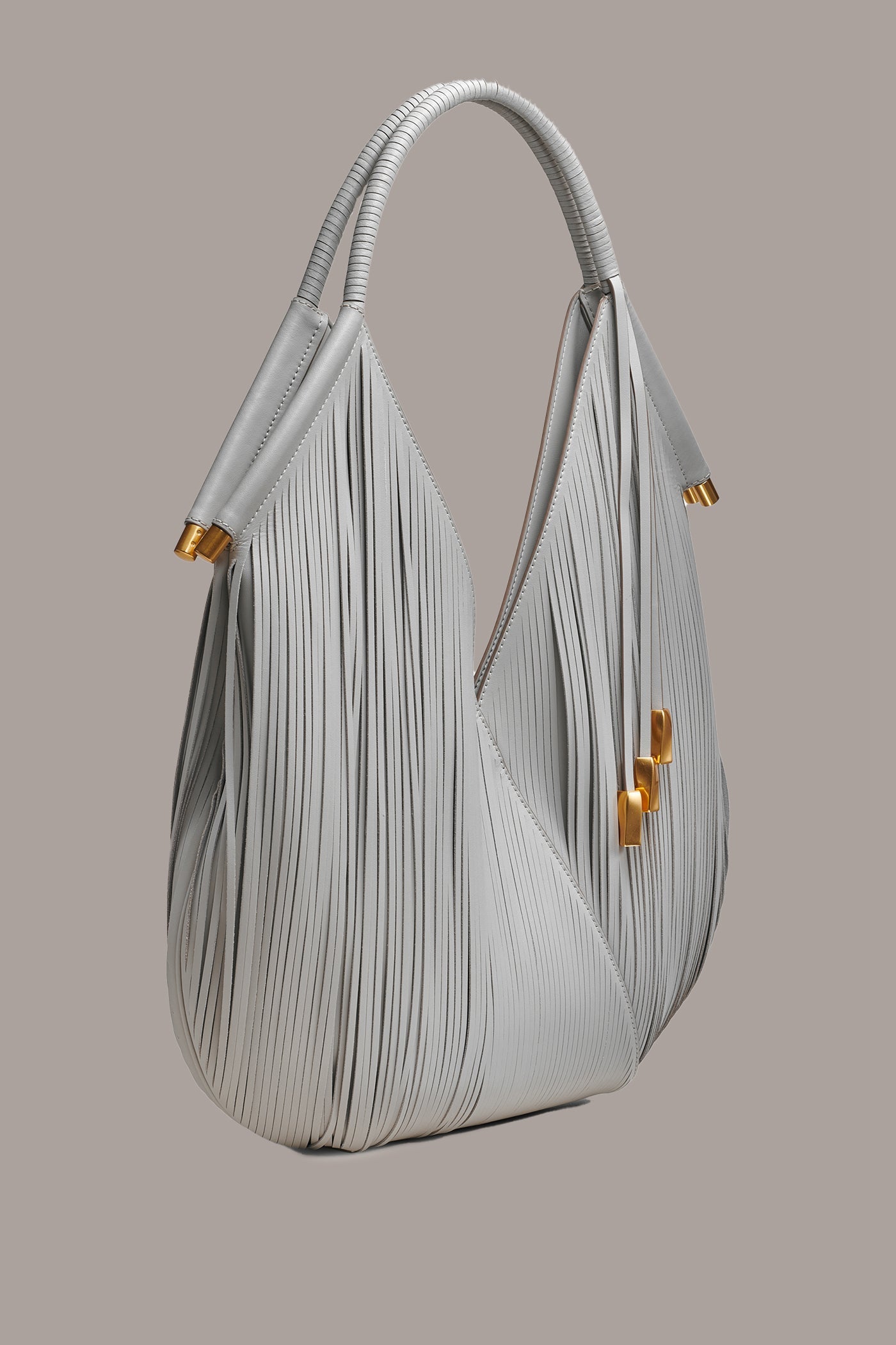 BALDWIN LARGE LASER-CUT SHOULDER BAG