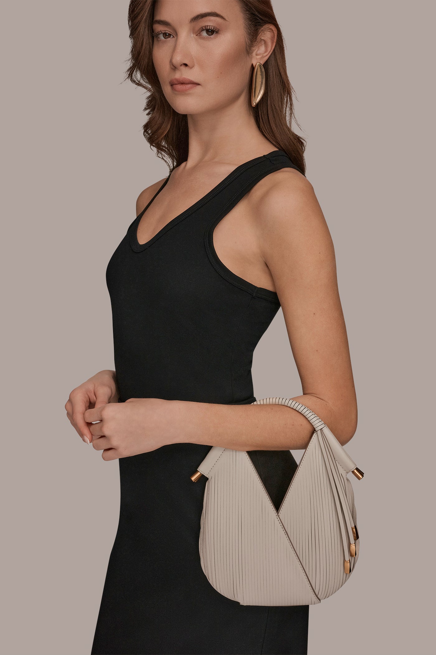 BALDWIN LASER-CUT LEATHER MICRO CROSSBODY BAG