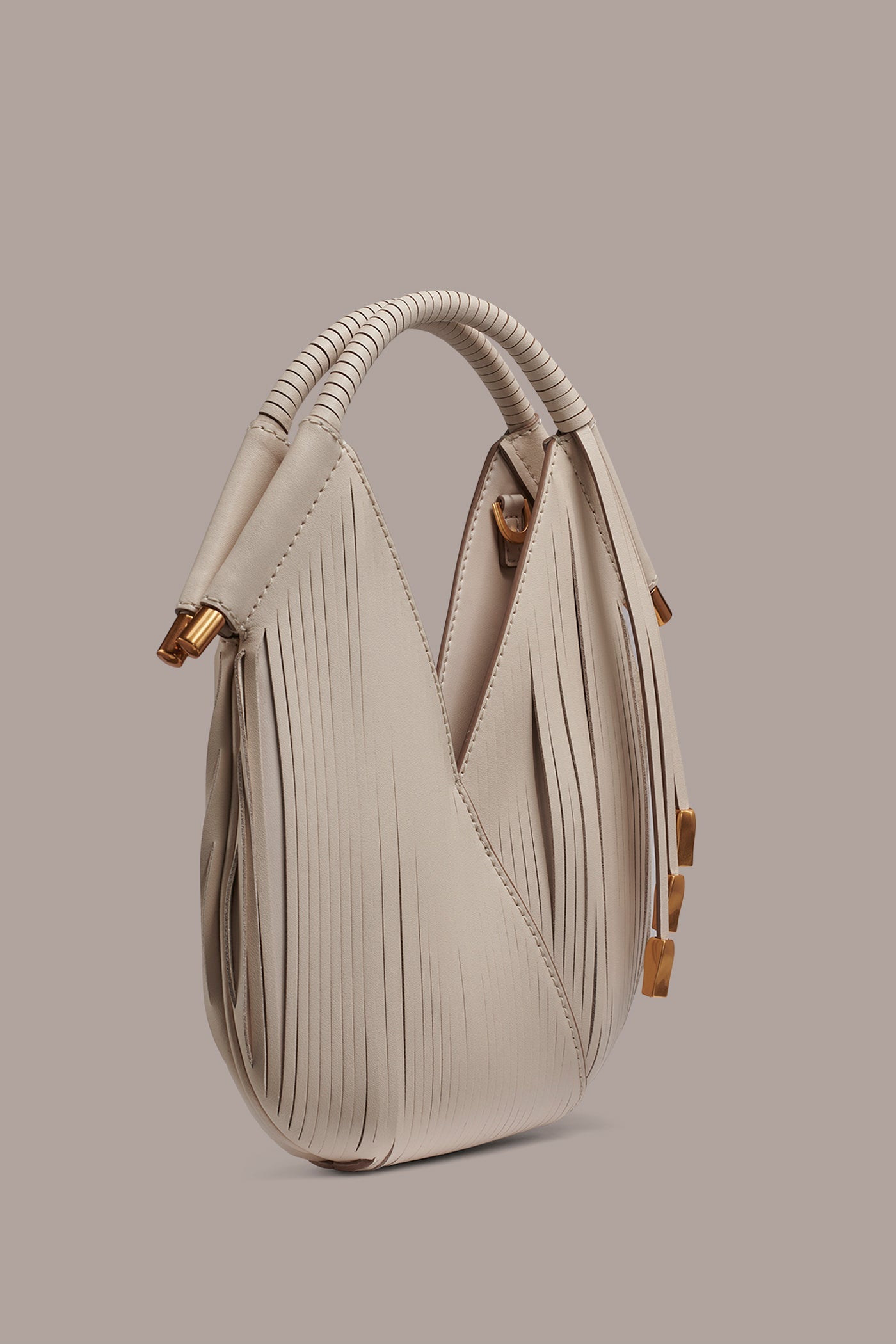 BALDWIN LASER-CUT LEATHER MICRO CROSSBODY BAG