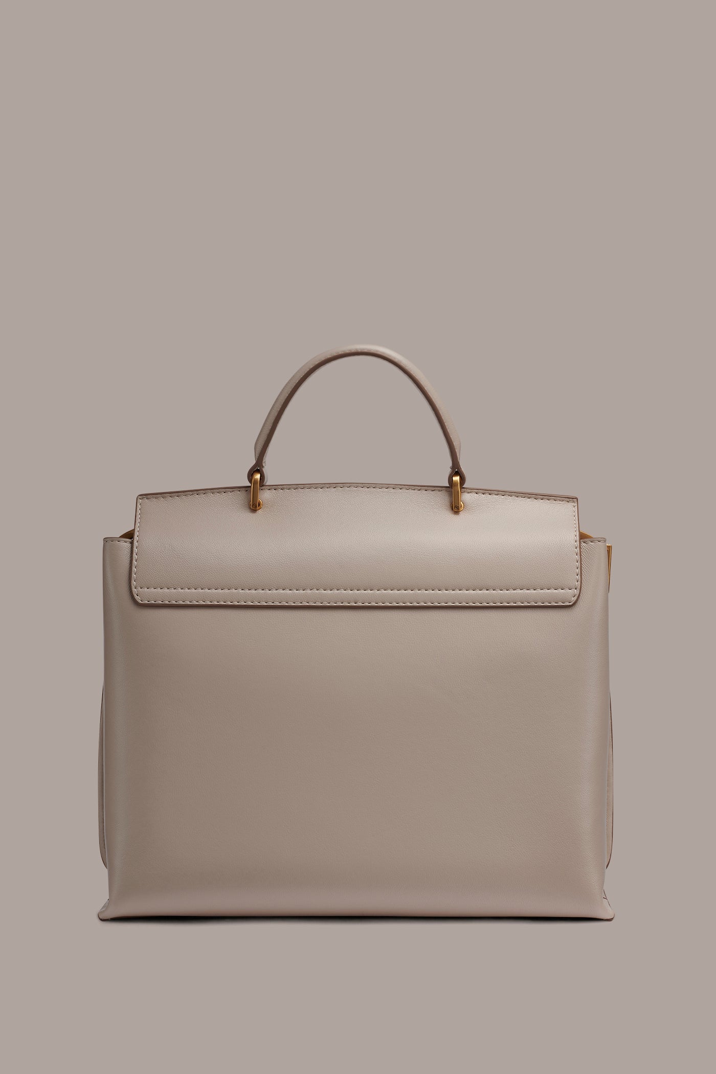 BRIDGEHAMPTON LEATHER SATCHEL BAG