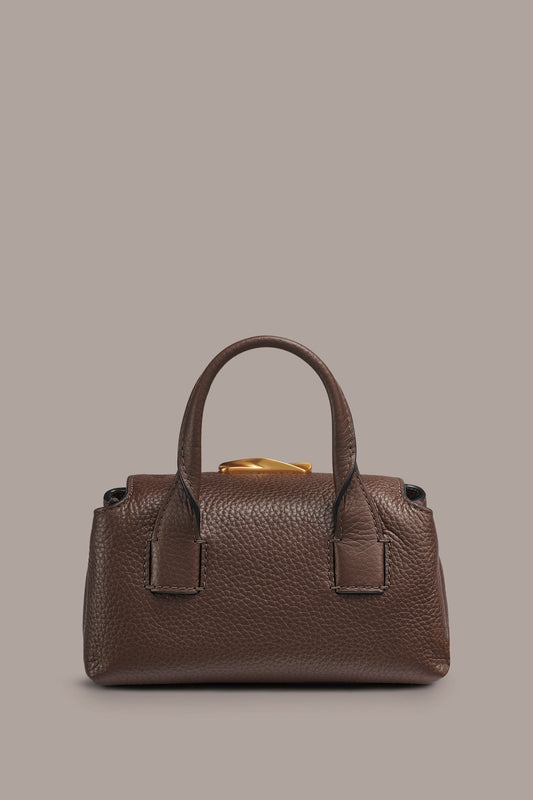 AMAGANSETT LEATHER MINI SATCHEL BAG