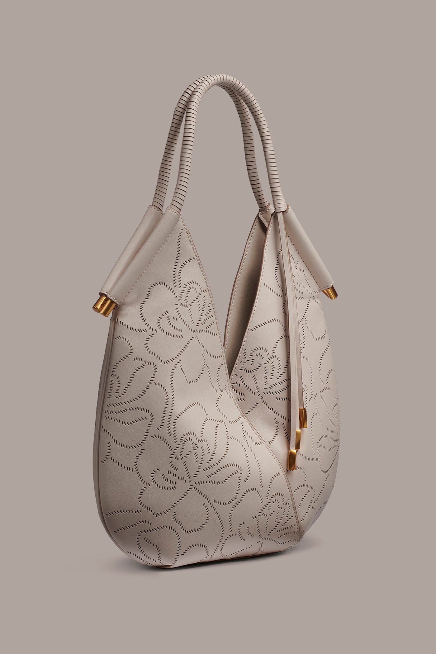 BALDWIN FLORAL LEATHER MINI SHOULDER BAG