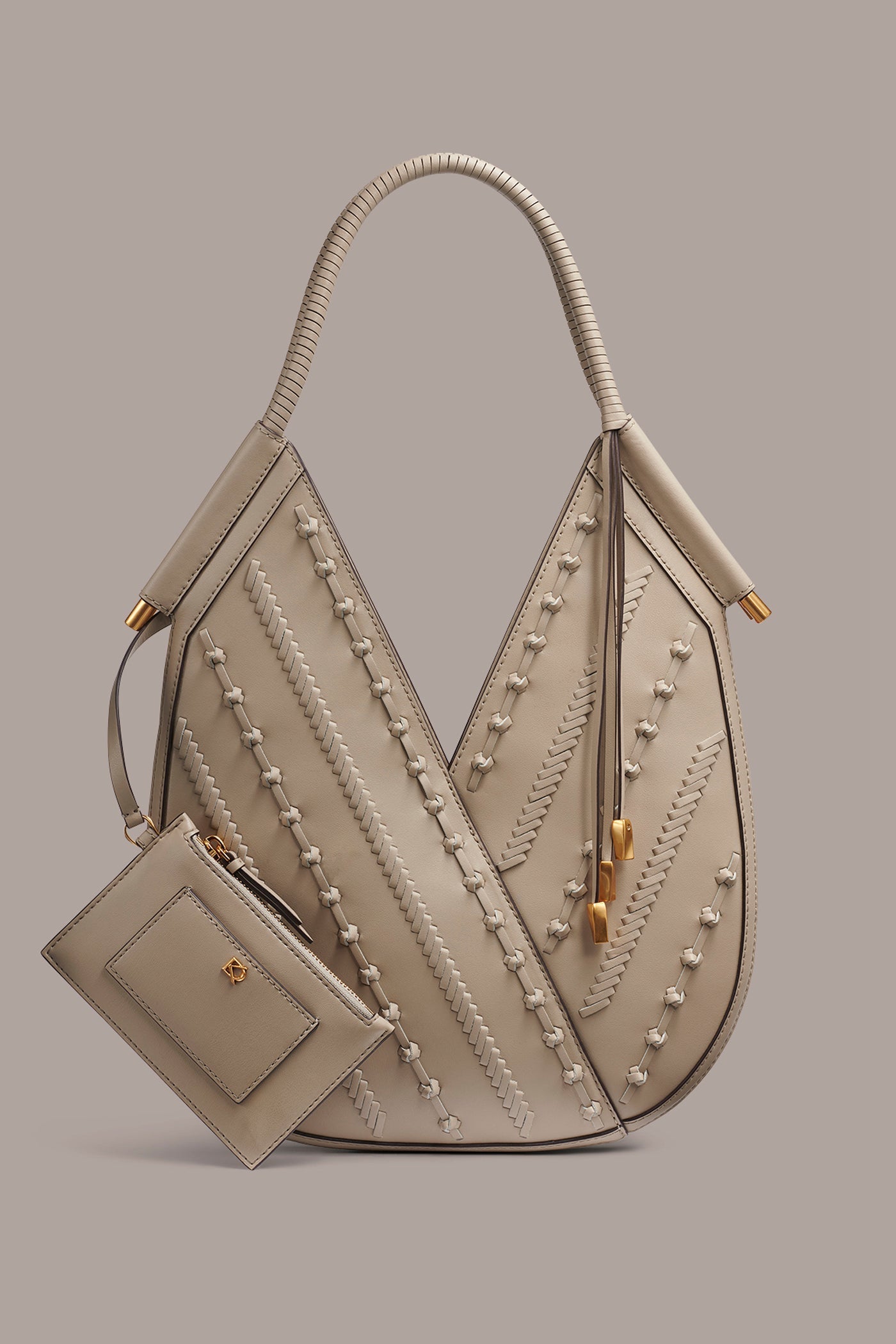 BALDWIN LEATHER KNOT MINI SHOULDER BAG
