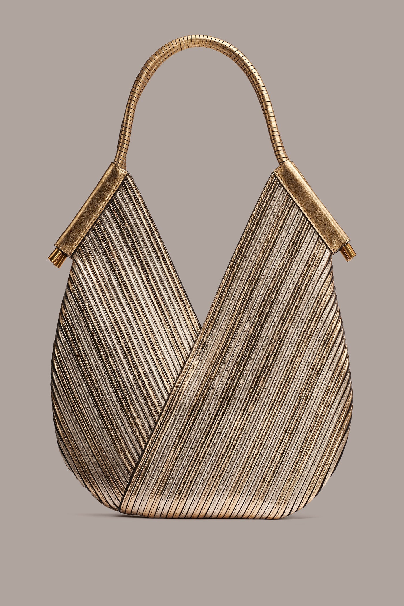 BALDWIN MINI METALLIC SHOULDER BAG