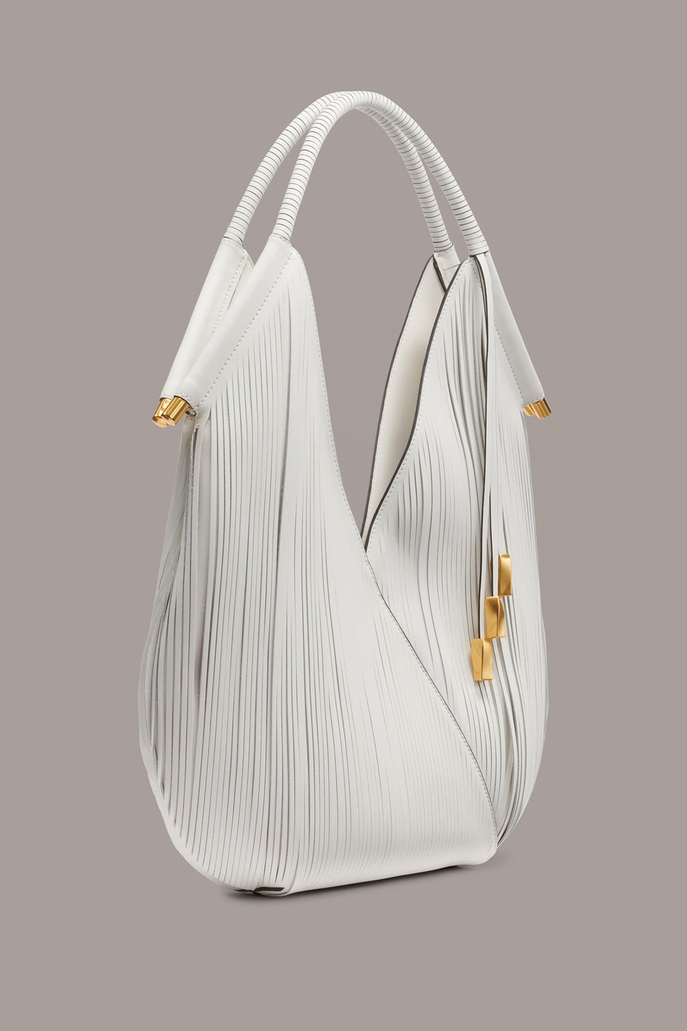 BALDWIN LARGE LASER-CUT SHOULDER BAG