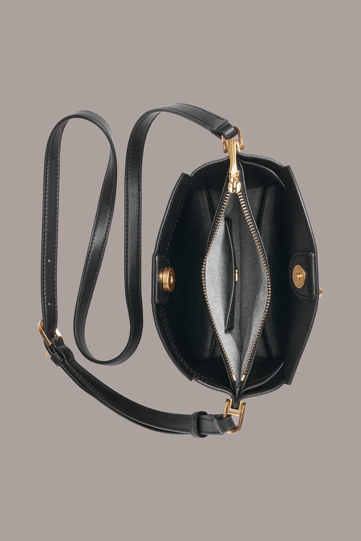 BRIDGEHAMPTON LEATHER CROSSBODY BAG