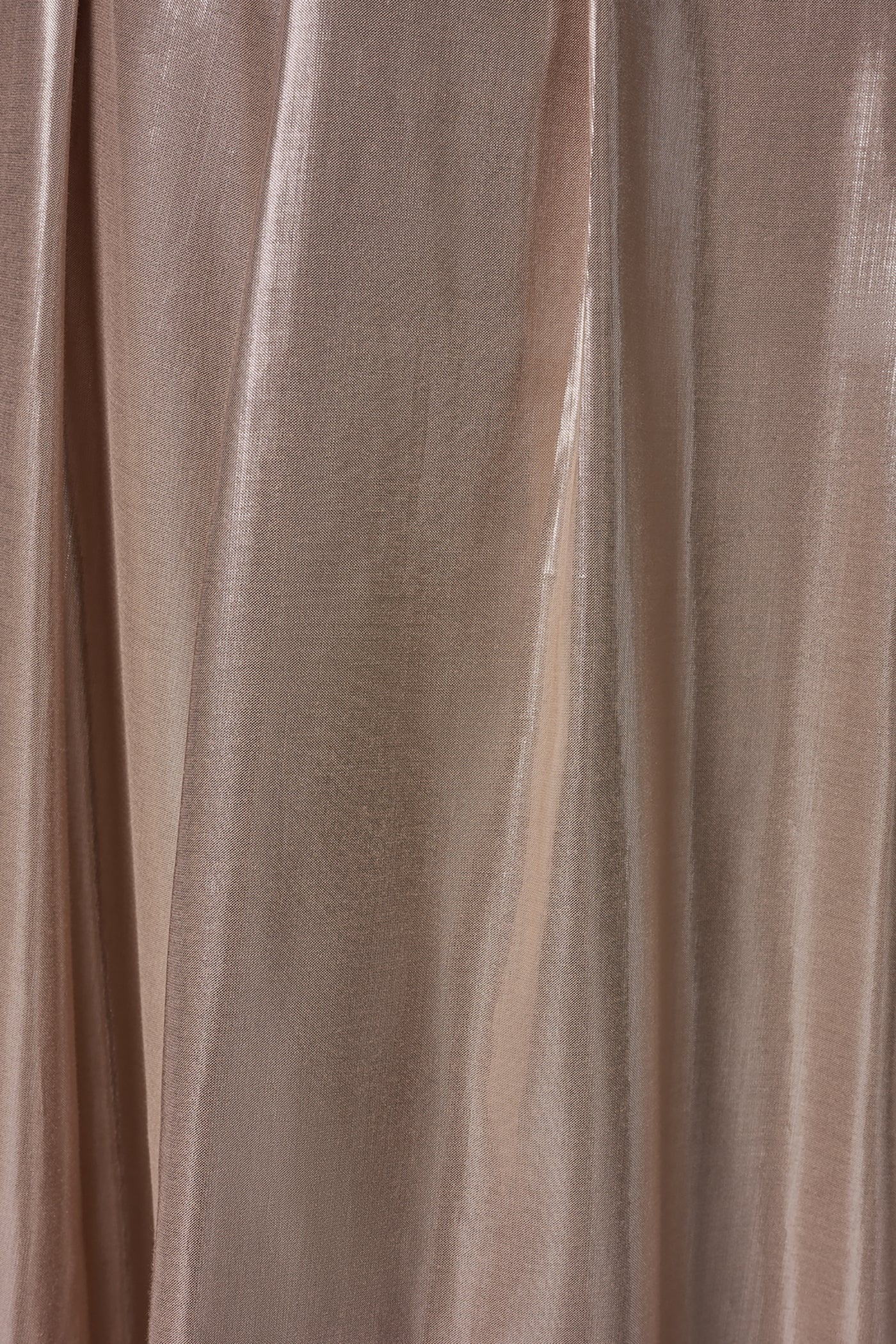 METALLIC MIDI A-LINE SKIRT