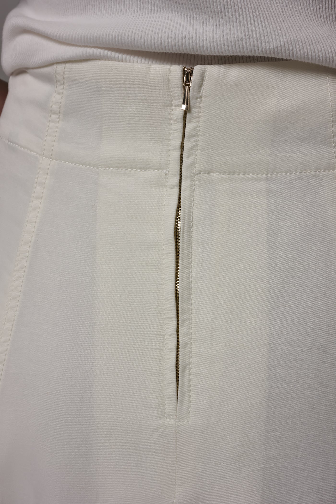 MIDI A-LINE PANEL SKIRT