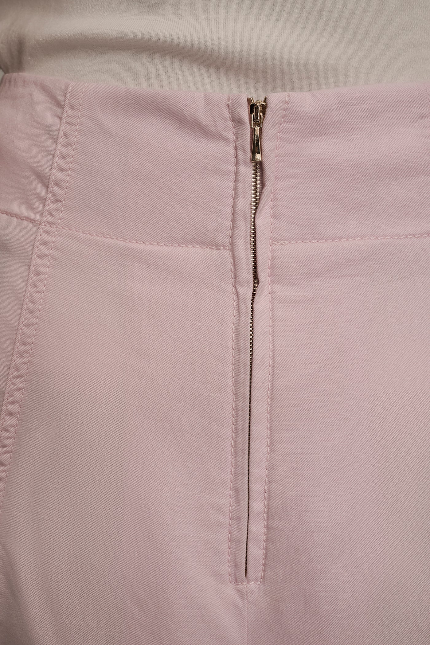 BRUSHED MIDI PANEL TRUMPET SKIRT