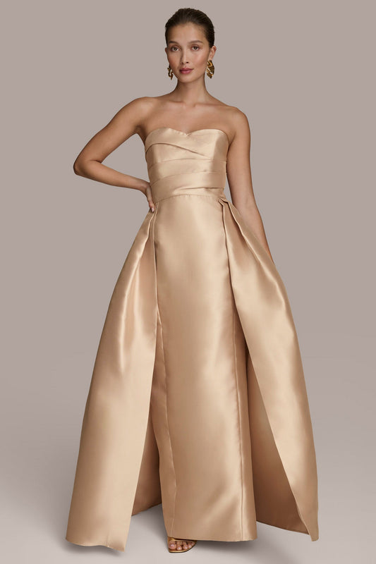 MIKADO STRAPLESS SWEETHEART BALL GOWN