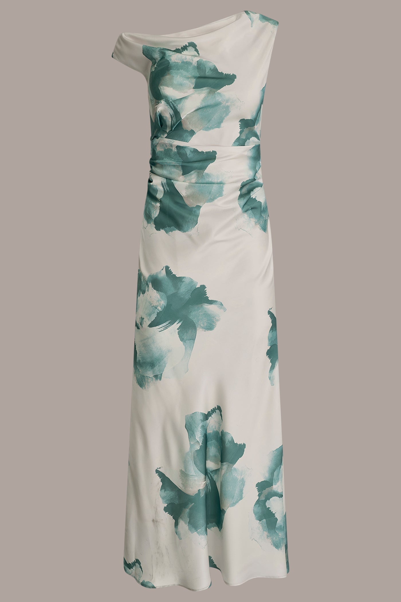 CHARMEUSE FLORAL GOWN