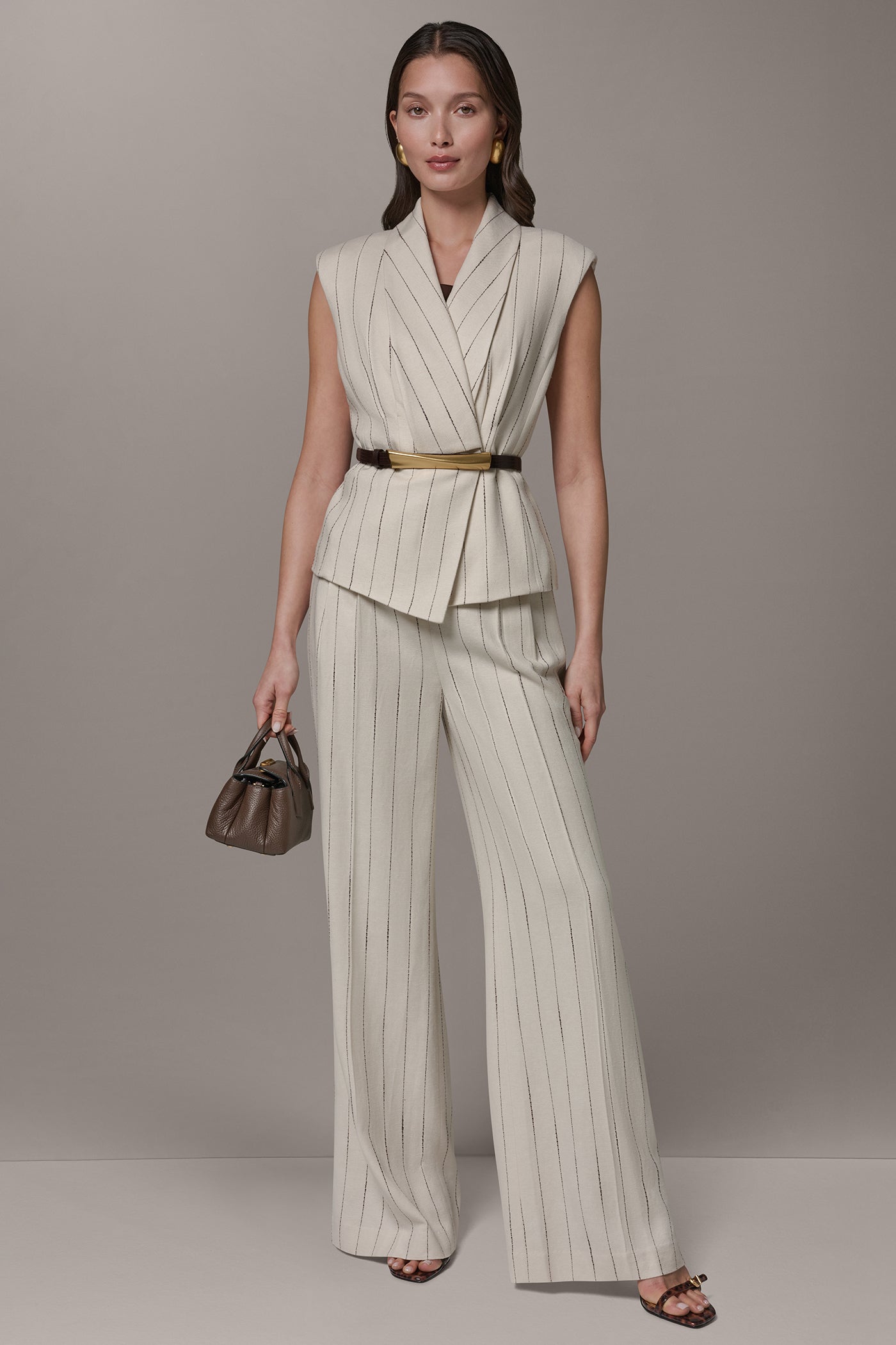 PINSTRIPE VEST