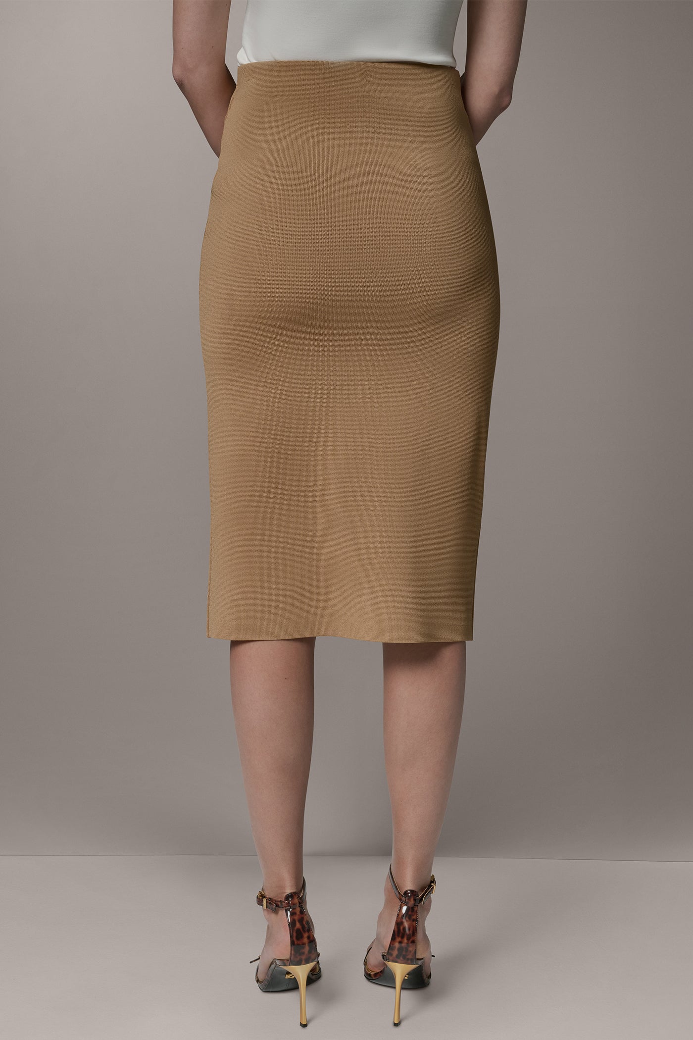 MIDI SWEATER SKIRT