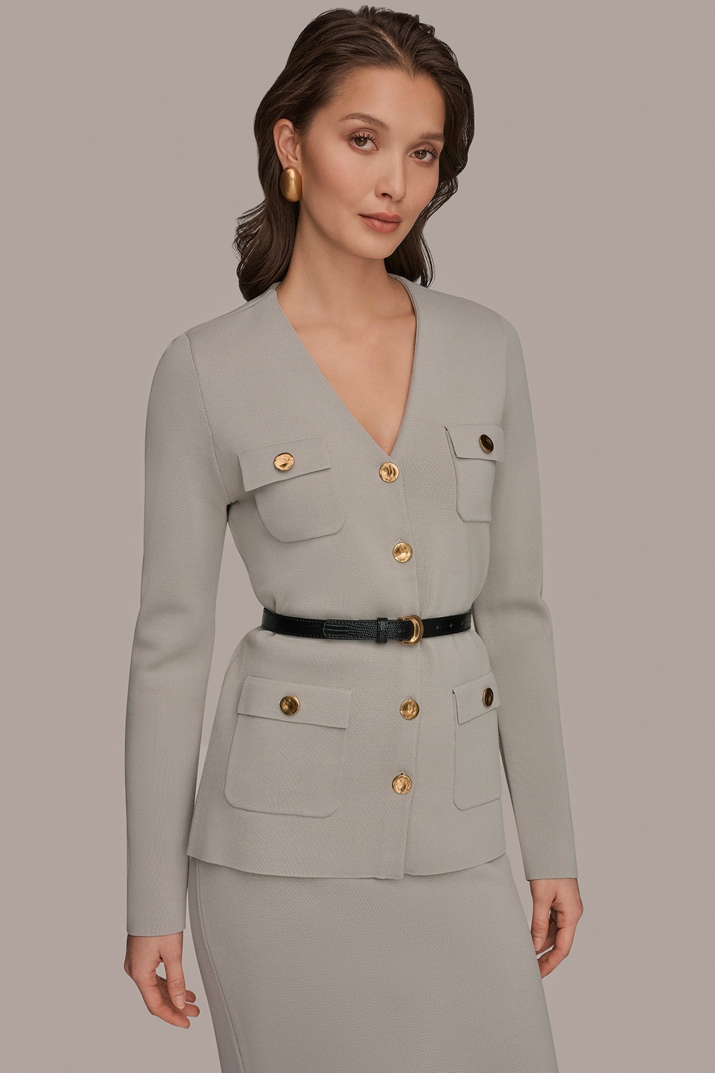 UTILITY SWEATER BLAZER