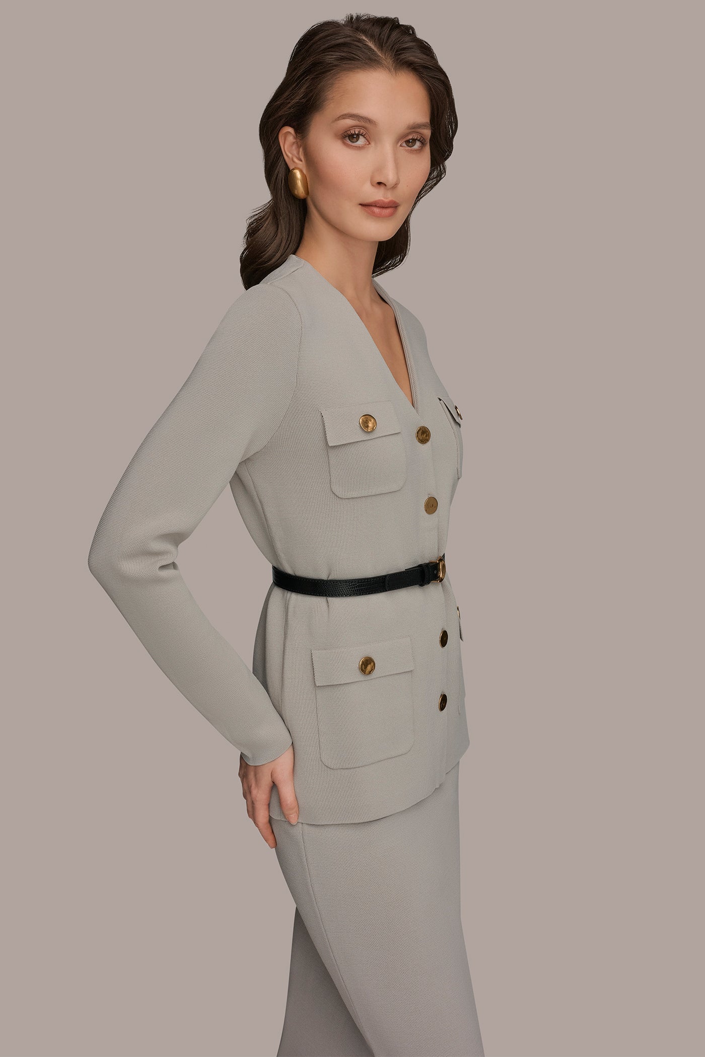 UTILITY SWEATER BLAZER