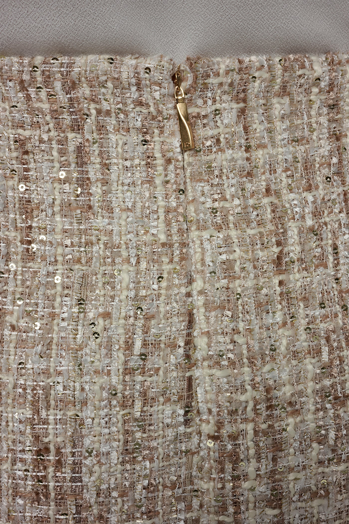 SEQUIN TWEED MIDI SUIT PENCIL SKIRT